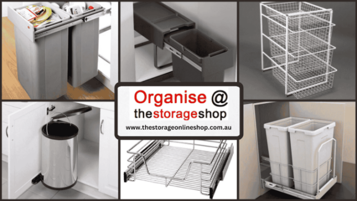 pull out kitchen bins