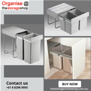 pull out kitchen bins